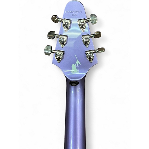 Used Epiphone KIRK HAMMIT V Purple Solid Body Electric Guitar