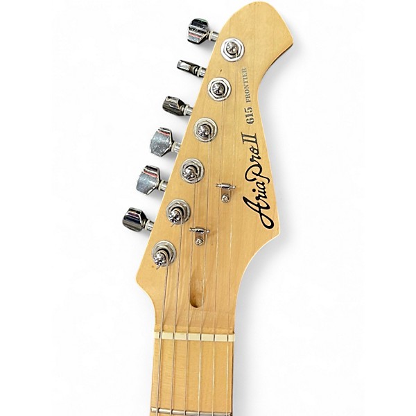 Used Aria PRO II 615 FRONTIER 3 Color Sunburst Solid Body Electric Guitar