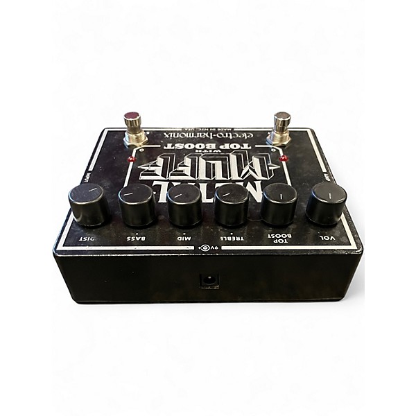 Used Electro-Harmonix Metal Muff Distortion With Top Boost Effect Pedal