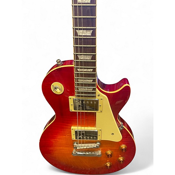 Used Epiphone Les Paul Standard Cherry Sunburst Solid Body Electric Guitar