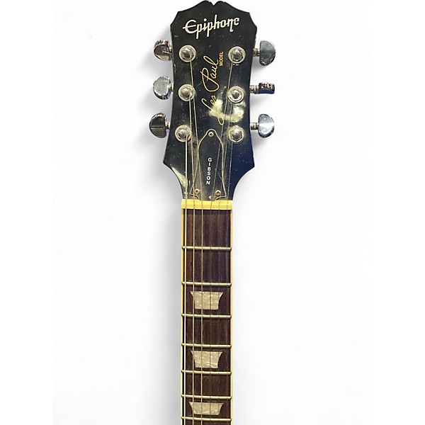 Used Epiphone Les Paul Standard Cherry Sunburst Solid Body Electric Guitar