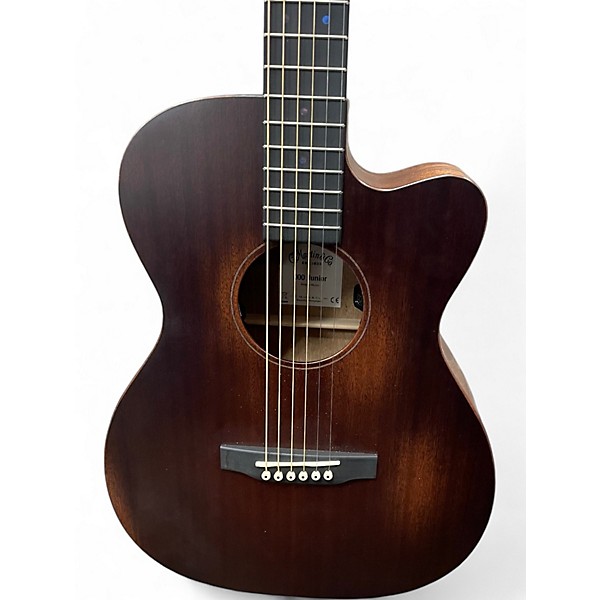 Used Martin 000C Jr E StreetMaster   Dark Mahogany Acoustic Electric Guitar