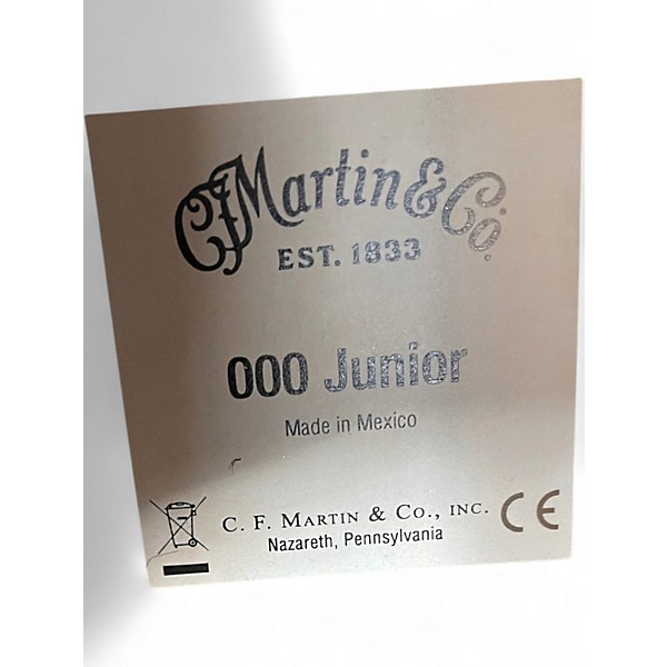 Used Martin 000C Jr E StreetMaster   Dark Mahogany Acoustic Electric Guitar