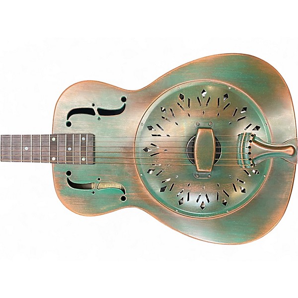 Used Recording King RR97 VG SWAMP DOG OXIDIZED COPPER Acoustic Guitar