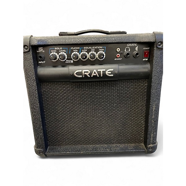 Used Crate GT15 Guitar Combo Amp