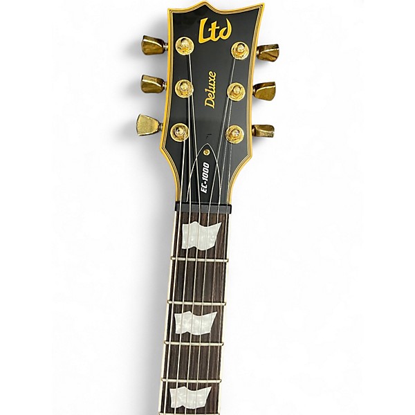 Used ESP LTD EC1000 Black Solid Body Electric Guitar
