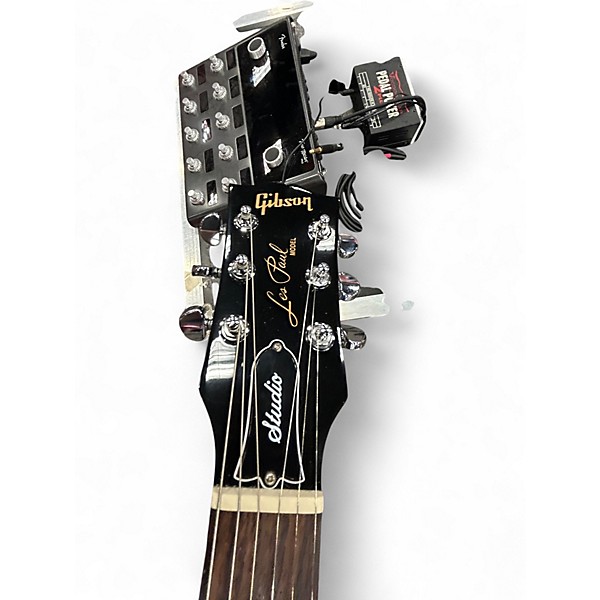 Used Gibson Les Paul Studio RED BURST CUSTOM Solid Body Electric Guitar