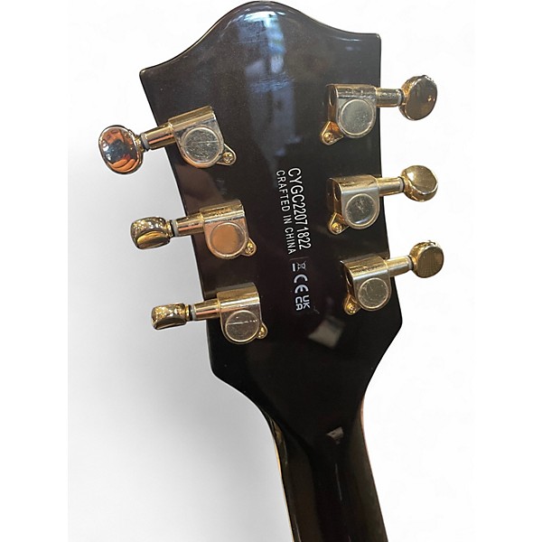 Used Gretsch Guitars G5655TG Grey Sparkle Hollow Body Electric Guitar