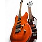 Used Brawley THREAT A122 Orange Solid Body Electric Guitar