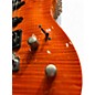 Used Brawley THREAT A122 Orange Solid Body Electric Guitar