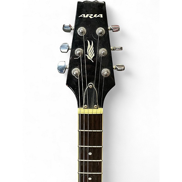 Used Aria PE Elite 2 Tone Sunburst Solid Body Electric Guitar