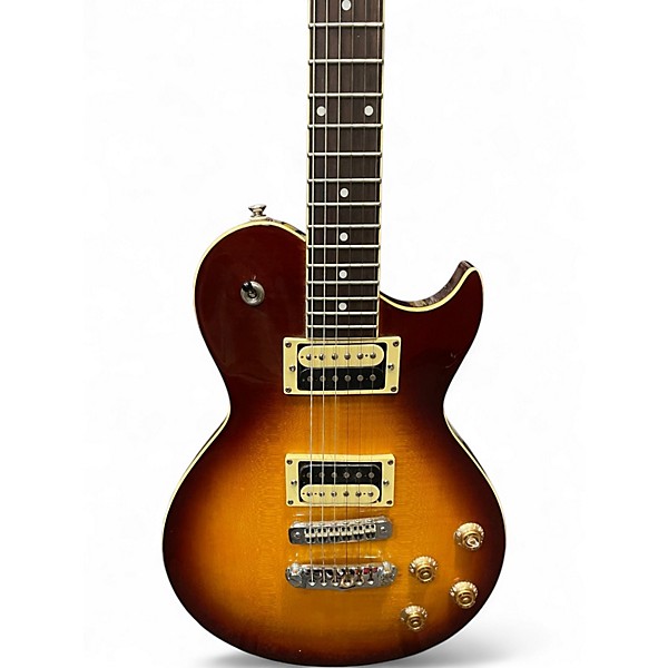 Used Aria PE Elite 2 Tone Sunburst Solid Body Electric Guitar