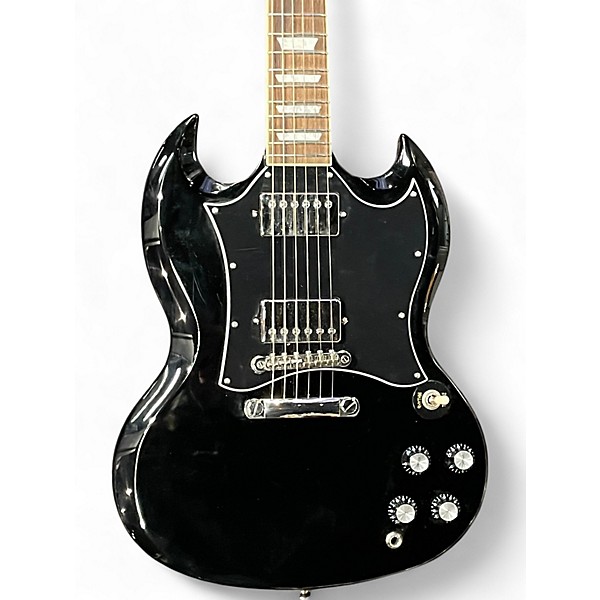 Used 2023 Epiphone SG Standard Ebony Solid Body Electric Guitar