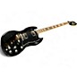 Used 2023 Epiphone SG Standard Ebony Solid Body Electric Guitar