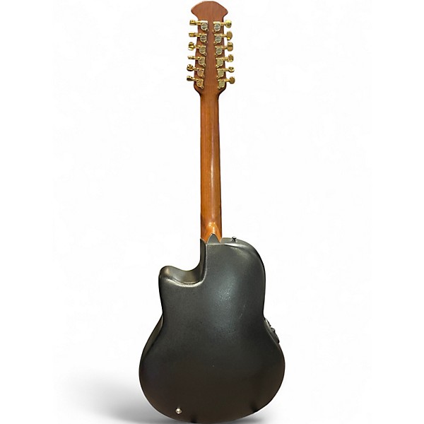 Used Ovation CC245 Celebrity Cherry Sunburst 12 String Acoustic Electric Guitar