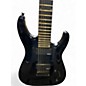 Used Jackson JS22-7 Dinky 7 String Black Solid Body Electric Guitar