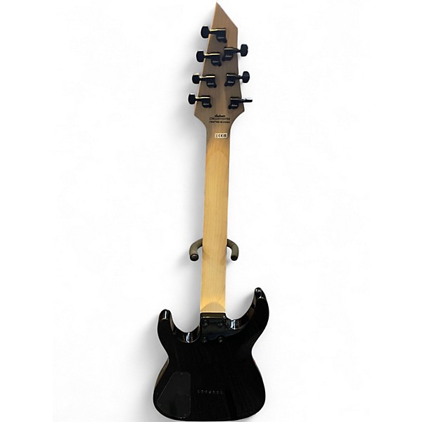 Used Jackson JS22-7 Dinky 7 String Black Solid Body Electric Guitar