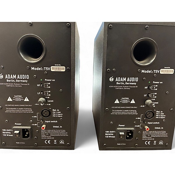 Used ADAM Audio T5V Pair Powered Monitor