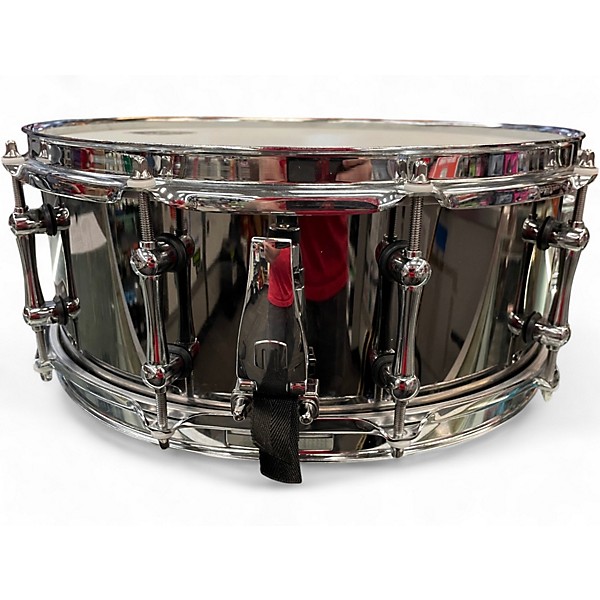 Used Mapex 5.5X14 ARMORY SERIES TOMAHAWK SNARE  DARK CHROME Drum