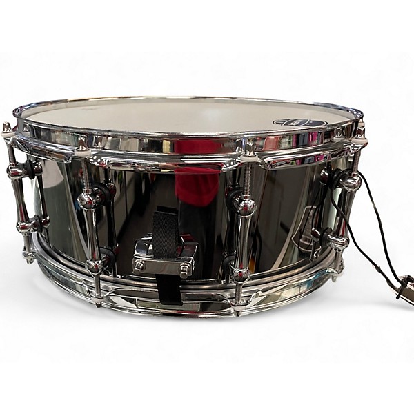 Used Mapex 5.5X14 ARMORY SERIES TOMAHAWK SNARE  DARK CHROME Drum