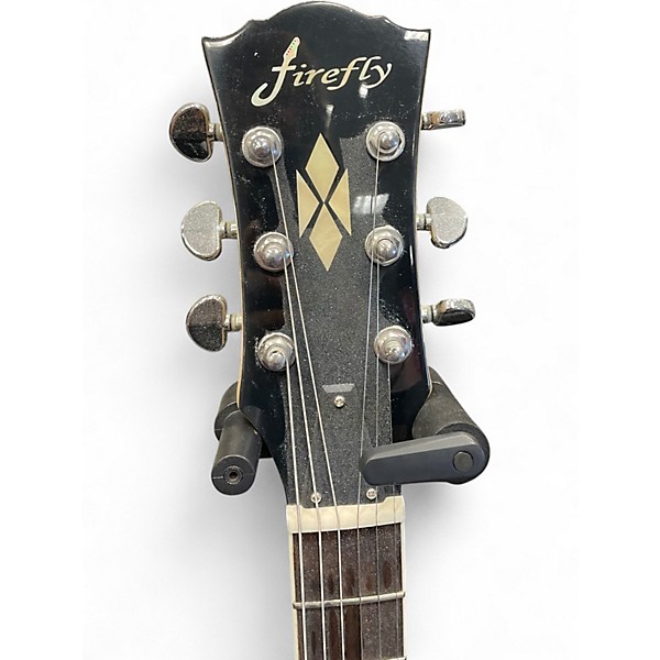 Used Firefly FF338 ES-335 Natural Hollow Body Electric Guitar