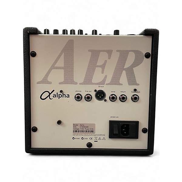 Used AER Alpha 40W 1x8 Acoustic Guitar Combo Amp