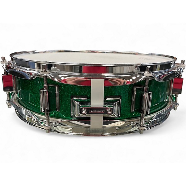 Used Ludwig 3X13 CLASSIC BIRCH GREEN SPARKLE Drum