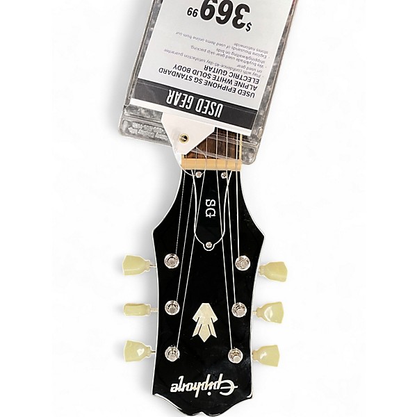 Used Epiphone SG Standard Alpine White Solid Body Electric Guitar