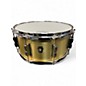 Used Ludwig 14in Brass and Wood Snare Brass Drum thumbnail