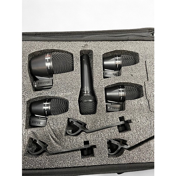 Used Shure PGADRUMKIT5 5-Piece Percussion Microphone Pack