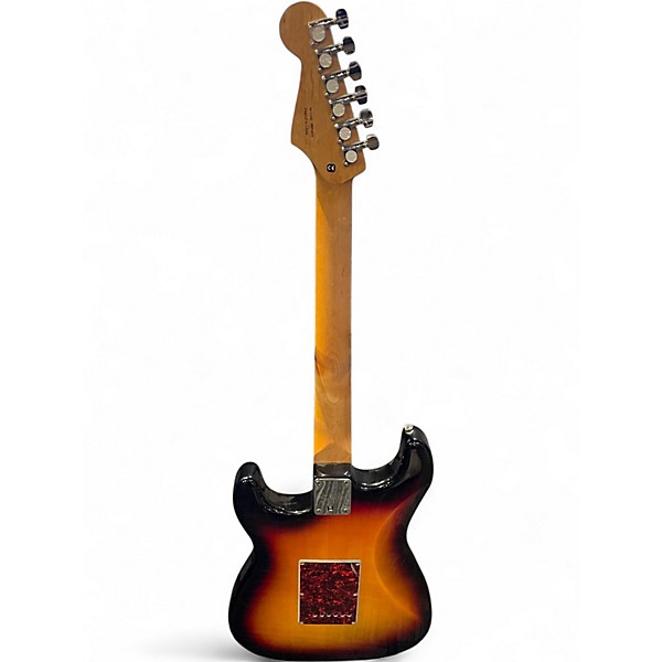 Used Squier Bullet Stratocaster 3 Tone Sunburst Solid Body Electric Guitar