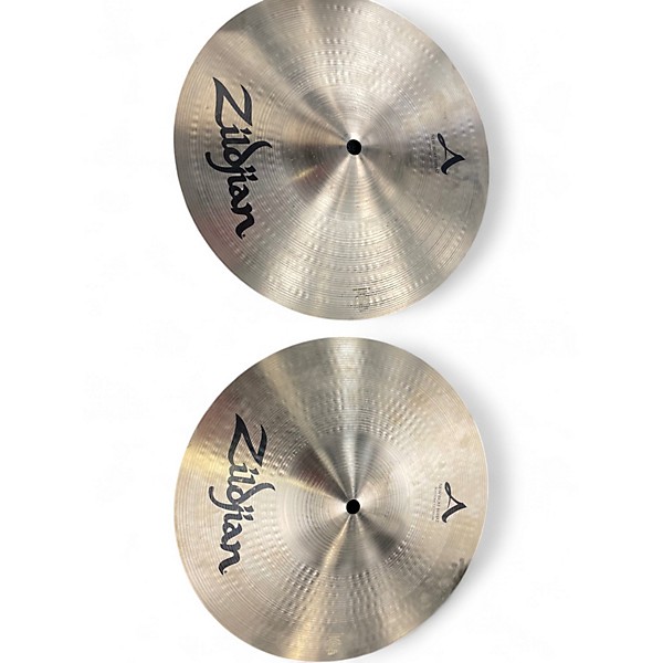 Used Zildjian 12in New Beat Hi Hat Pair Cymbal