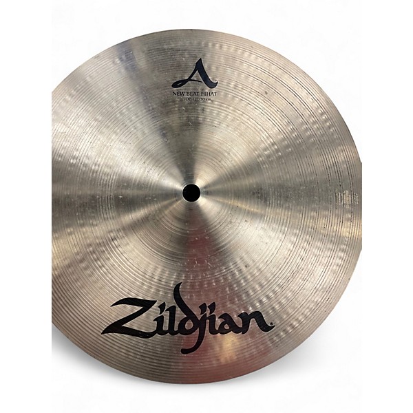 Used Zildjian 12in New Beat Hi Hat Pair Cymbal