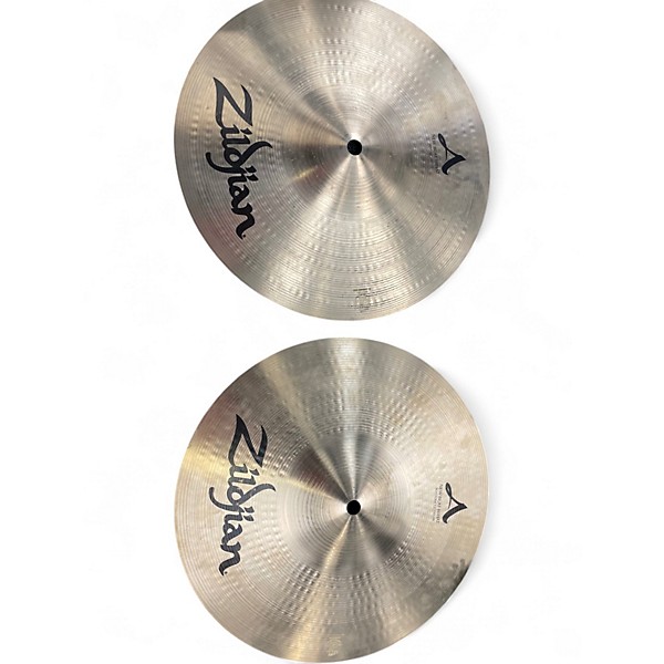 Used Zildjian 12in New Beat Hi Hat Pair Cymbal