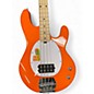 Used Sterling by Music Man Sting Ray Orange Electric Bass Guitar