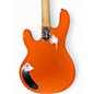 Used Sterling by Music Man Sting Ray Orange Electric Bass Guitar