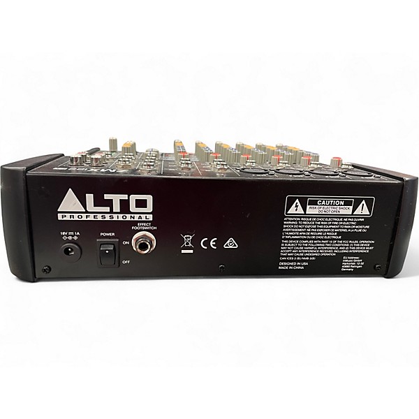Used Alto ZMX122FX 8-Channel Unpowered Mixer