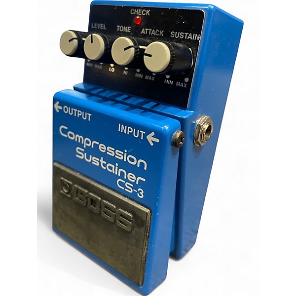 Used BOSS CS3 Compressor Sustainer Effect Pedal