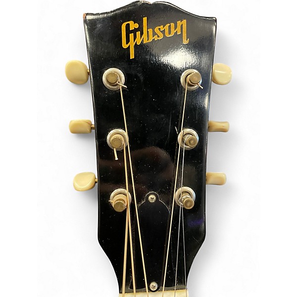 Vintage 1960s Gibson LG1 2 Color Sunburst Acoustic Guitar