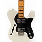 Used Squier Classic Vibe 70s Thinline Telecaster Olympic White Hollow Body Electric Guitar