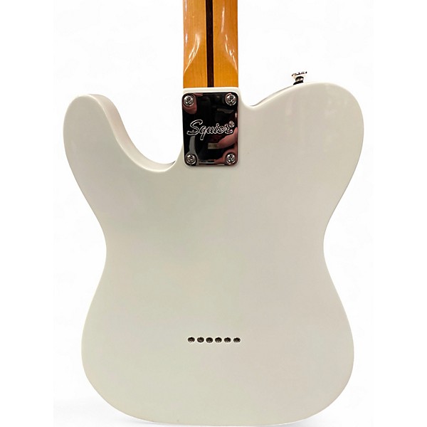 Used Squier Classic Vibe 70s Thinline Telecaster Olympic White Hollow Body Electric Guitar