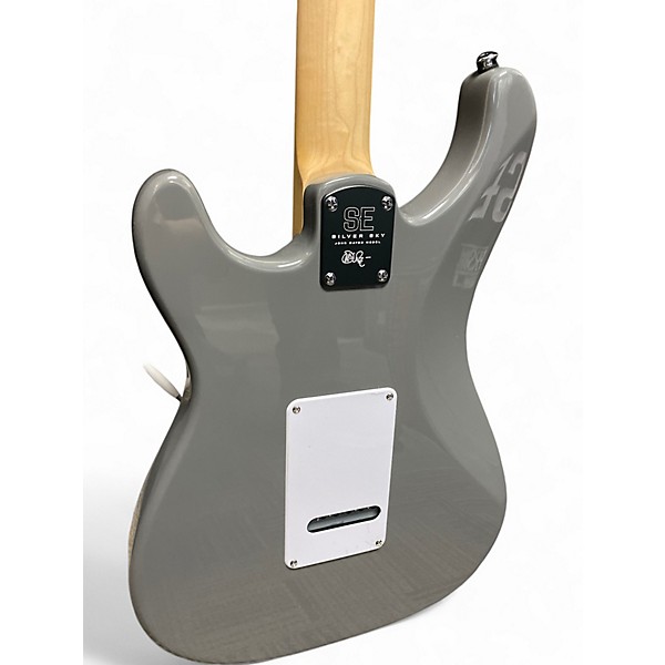 Used PRS SE Silver Sky Gray Solid Body Electric Guitar