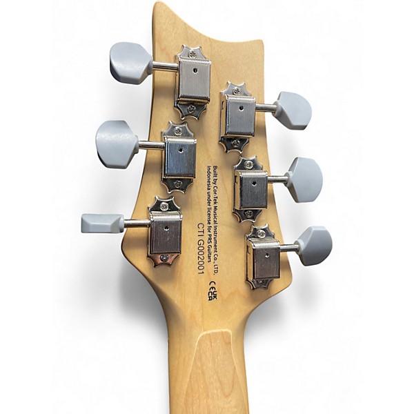 Used PRS SE Silver Sky Gray Solid Body Electric Guitar