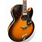 Used Fusion Blues FB400 Vintage Sunburst Hollow Body Electric Guitar