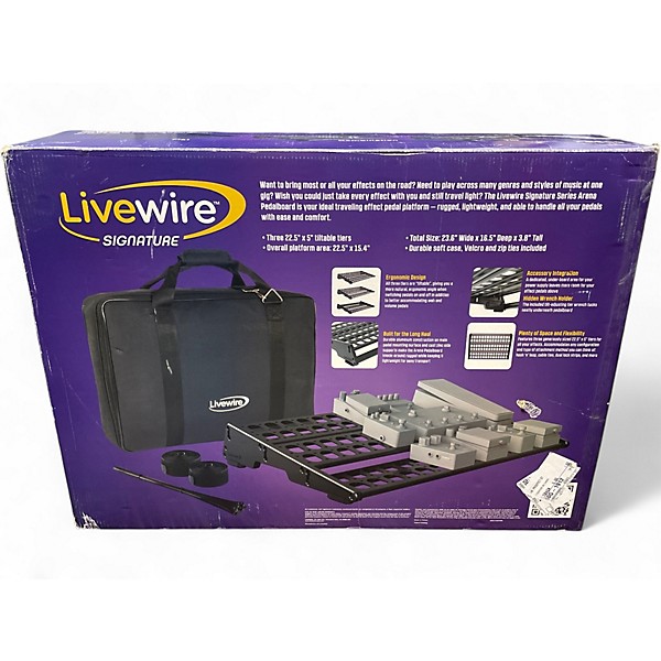 Used Livewire PB500 Arena Pedal Board