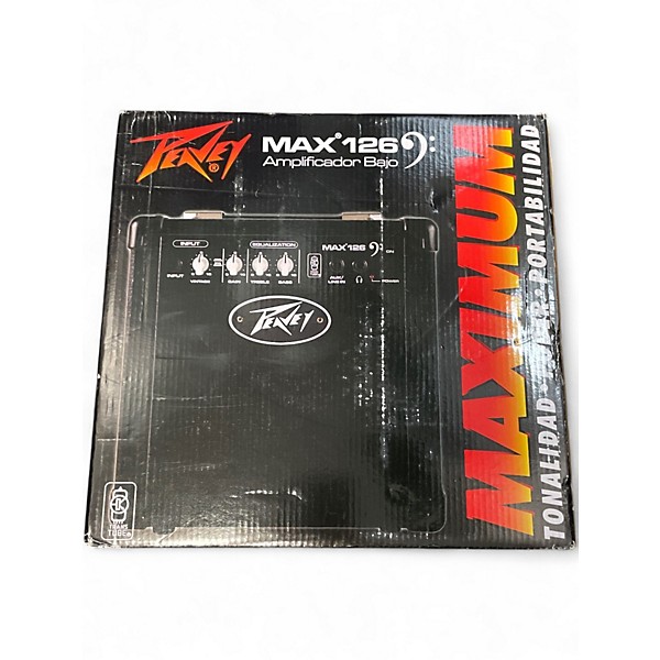 Used Peavey Max 126 1X6.5 10W Bass Combo Amp