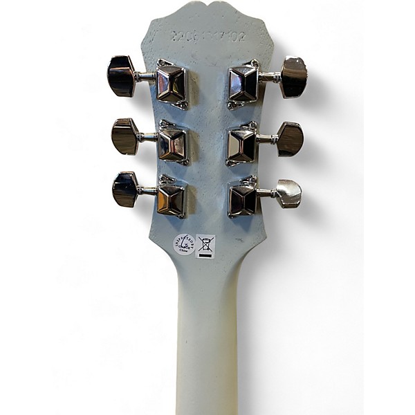 Used 2022 Epiphone Les Paul Special WORN GRAY Solid Body Electric Guitar