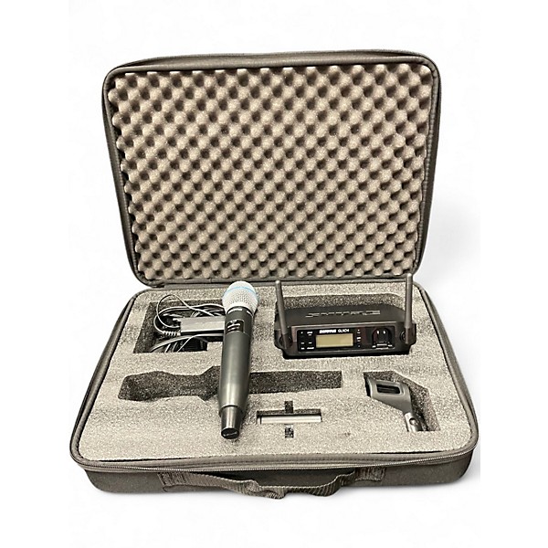 Used Shure GLXD24 system with Beta 87 Handheld Wireless System