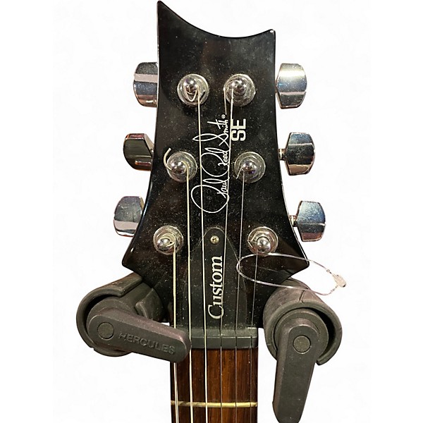 Used PRS SE Custom 24 Trans Charcoal Solid Body Electric Guitar