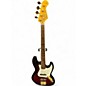 Used SX TRADITIONAL SERIES FRETLESS BASS Crimson Red Burst Electric Bass Guitar thumbnail